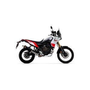 ARROW INDY RACE EXHAUST YAMAHA TENERE 700 2025 (EURO 5+), DARK ALUMINUM/STEEL, APPROVED