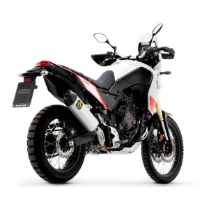 TERMINALE ARROW INDY RACE YAMAHA TENERE 700 2025 (EURO 5+), ALLUMINIO/CARBONIO, OMOLOGATO