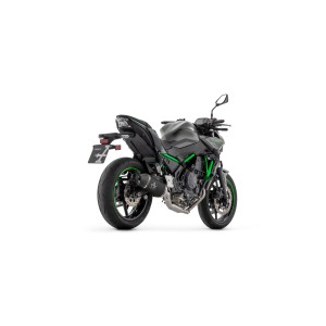 ARROW VELOCE FULL EXHAUST SYSTEM KAWASAKI Z 650 2024-2025 (EURO 5+), DARK ALUMINUM, CATALYTIC