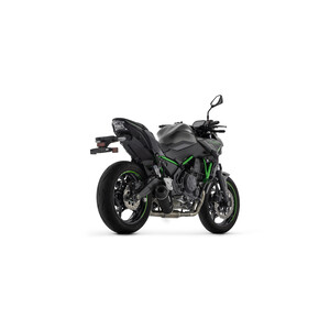 ARROW INDY RACE FULL EXHAUST SYSTEM EVO KAWASAKI Z 650 2024-2025 (EURO 5+), DARK ALUMINUM/CARBON, CATALYTIC
