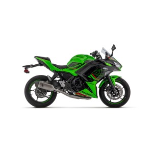 ARROW VELOCE FULL EXHAUST SYSTEM KAWASAKI NINJA 650 2021-2023, TITANIUM, CATALYTIC