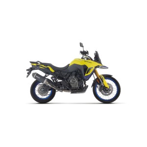 TERMINALE ARROW EXPLORER SUZUKI V-STROM 800 DE 2025-2026 (EURO 5+), ALLUMINIO DARK/CARBONIO, OMOLOGATO