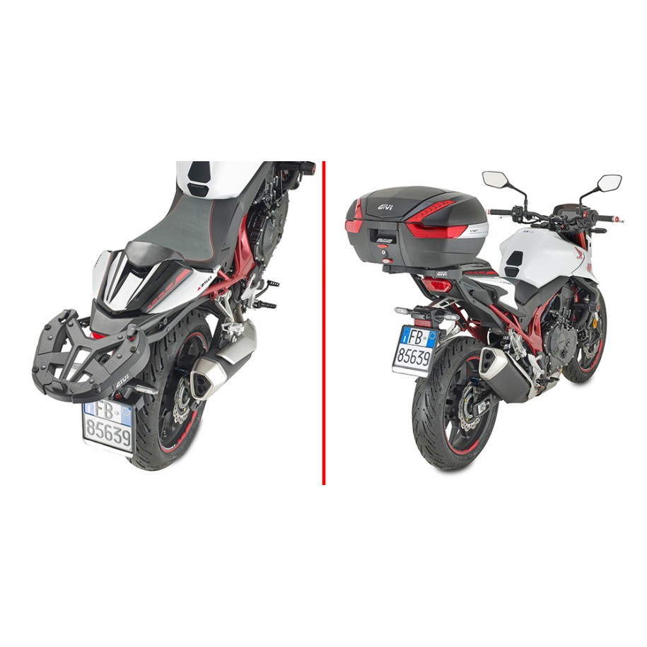 STAFFE GIVI PER MONTAGGIO BAULETTO MONOKEY/MONOLOCK HONDA HORNET 750 2025-2026