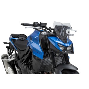 PUIG SPORT WINDSCREEN HONDA HORNET 750 2025-2026, TRANSPARENT