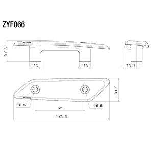 COPPIA TAPPI FORO SPECCHIO RIZOMA YAMAHA T-MAX 560 2025-2026, NERO