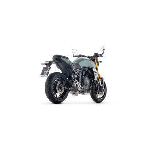 ARROW WORKS FULL EXHAUST SYSTEM SUZUKI GSX-8TT 2025-2026 (EURO 5+), DARK STEEL/CARBON, CATALYTIC