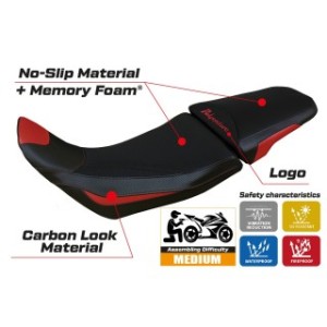 RIVESTIMENTO SELLA TPZ  HEATING COMFORT SYSTEM CON LOGO  HONDA AFRICA TWIN 1100 ADVENTURE SPORT 2020/2025