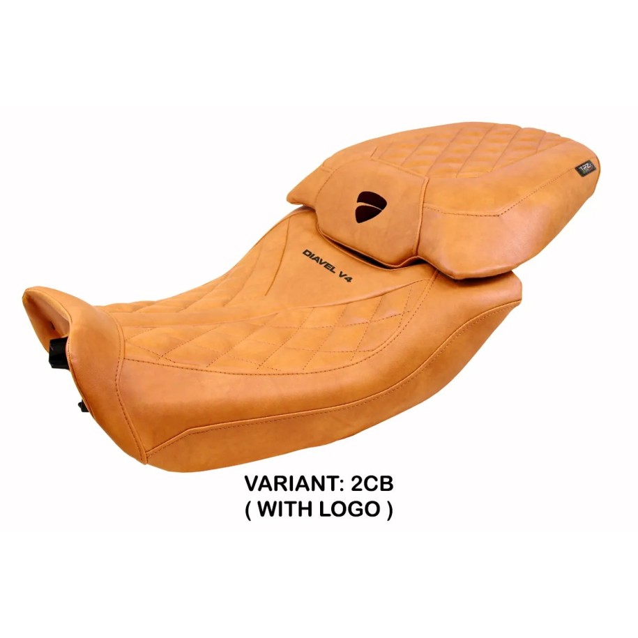 RIVESTIMENTO SELLA TPZ  STANDARD CON LOGO  DUCATI DIAVEL V4 2023/2025