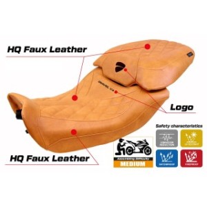 RIVESTIMENTO SELLA TPZ  STANDARD CON LOGO  DUCATI DIAVEL V4 2023/2025