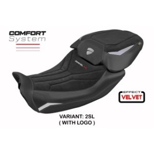 RIVESTIMENTO SELLA TPZ  COMFORT SYSTEM CON LOGO  DUCATI DIAVEL V4 2023/2025