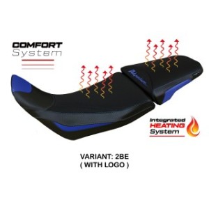 RIVESTIMENTO SELLA TPZ  HEATING COMFORT SYSTEM CON LOGO  HONDA AFRICA TWIN 1100 2020/2025