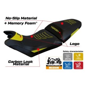 RIVESTIMENTO SELLA TPZ  HEATING COMFORT SYSTEM CON LOGO  HUSQVARNA NORDEN 901 2022/2025