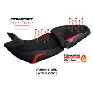 RIVESTIMENTO SELLA TPZ  HEATING COMFORT SYSTEM CON LOGO  DUCATI MULTISTRADA V2 2021/2024