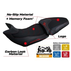 RIVESTIMENTO SELLA TPZ  HEATING COMFORT SYSTEM CON LOGO  DUCATI MULTISTRADA V2 2021/2024