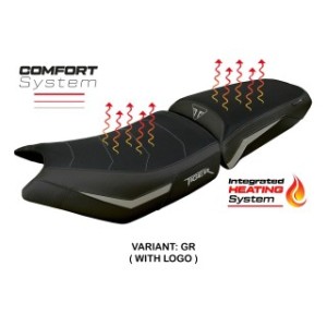RIVESTIMENTO SELLA TPZ  HEATING COMFORT SYSTEM CON LOGO  TRIUMPH TIGER 900 2024/2025