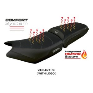 RIVESTIMENTO SELLA TPZ  HEATING COMFORT SYSTEM CON LOGO  TRIUMPH TIGER 900 2024/2025