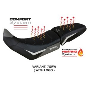 RIVESTIMENTO SELLA TPZ  HEATING COMFORT SYSTEM CON LOGO  TRIUMPH TIGER 900 2020/2023