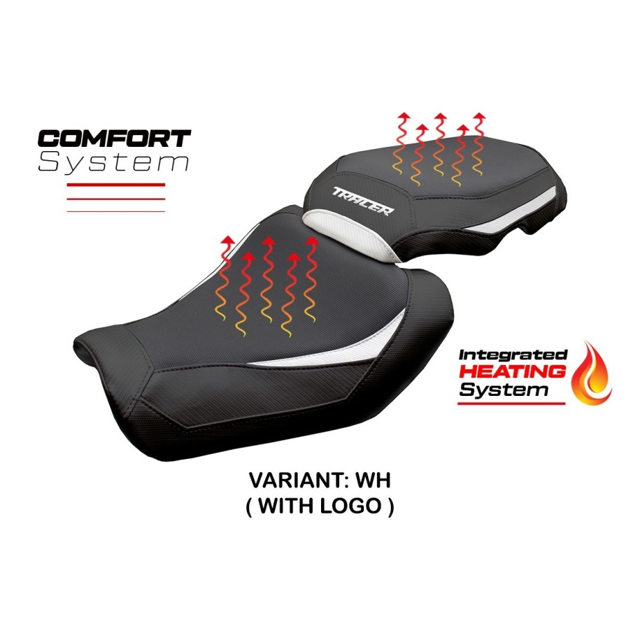 RIVESTIMENTO SELLA TPZ  HEATING COMFORT SYSTEM CON LOGO  YAMAHA TRACER 9 GT 2025-2026