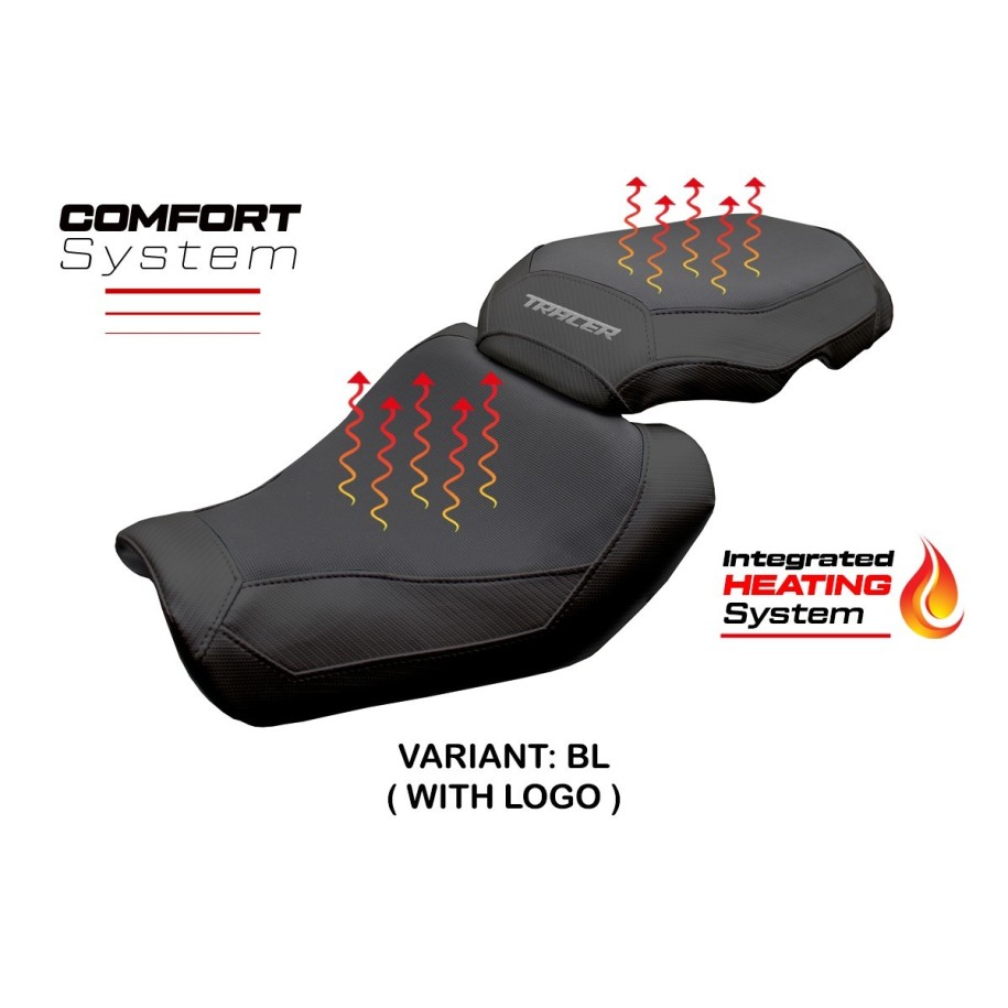 RIVESTIMENTO SELLA TPZ  HEATING COMFORT SYSTEM CON LOGO  YAMAHA TRACER 9 GT 2025-2026