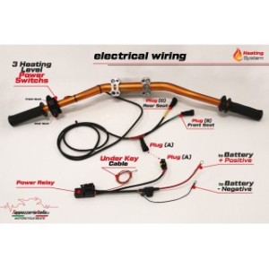 RIVESTIMENTO SELLA TPZ  HEATING COMFORT SYSTEM CON LOGO  YAMAHA TRACER 9 2025-2026