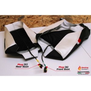 RIVESTIMENTO SELLA TPZ  HEATING COMFORT SYSTEM CON LOGO  DUCATI MULTISTRADA V2 2025