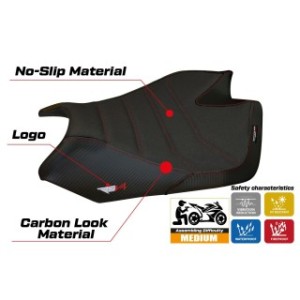 RIVESTIMENTO SELLA TPZ  COMFORT SYSTEM CON LOGO  APRILIA RSV4 2009/2020