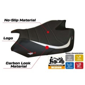 RIVESTIMENTO SELLA TPZ  COMFORT SYSTEM CON LOGO  APRILIA RSV4 2009/2020