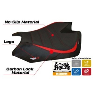 RIVESTIMENTO SELLA TPZ  COMFORT SYSTEM CON LOGO  APRILIA RSV4 2009/2020