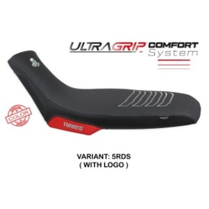 RIVESTIMENTO SELLA TPZ  COMFORT SYSTEM CON LOGO  APRILIA TUAREG 660 2021/2025