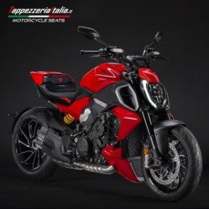 RIVESTIMENTO SELLA TPZ  STANDARD CON LOGO  DUCATI DIAVEL V4 2023/2025