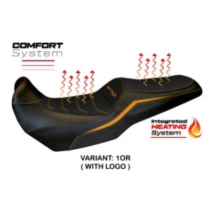 RIVESTIMENTO SELLA TPZ  HEATING COMFORT SYSTEM CON LOGO  KAWASAKI VERSYS 1000 2019/2024