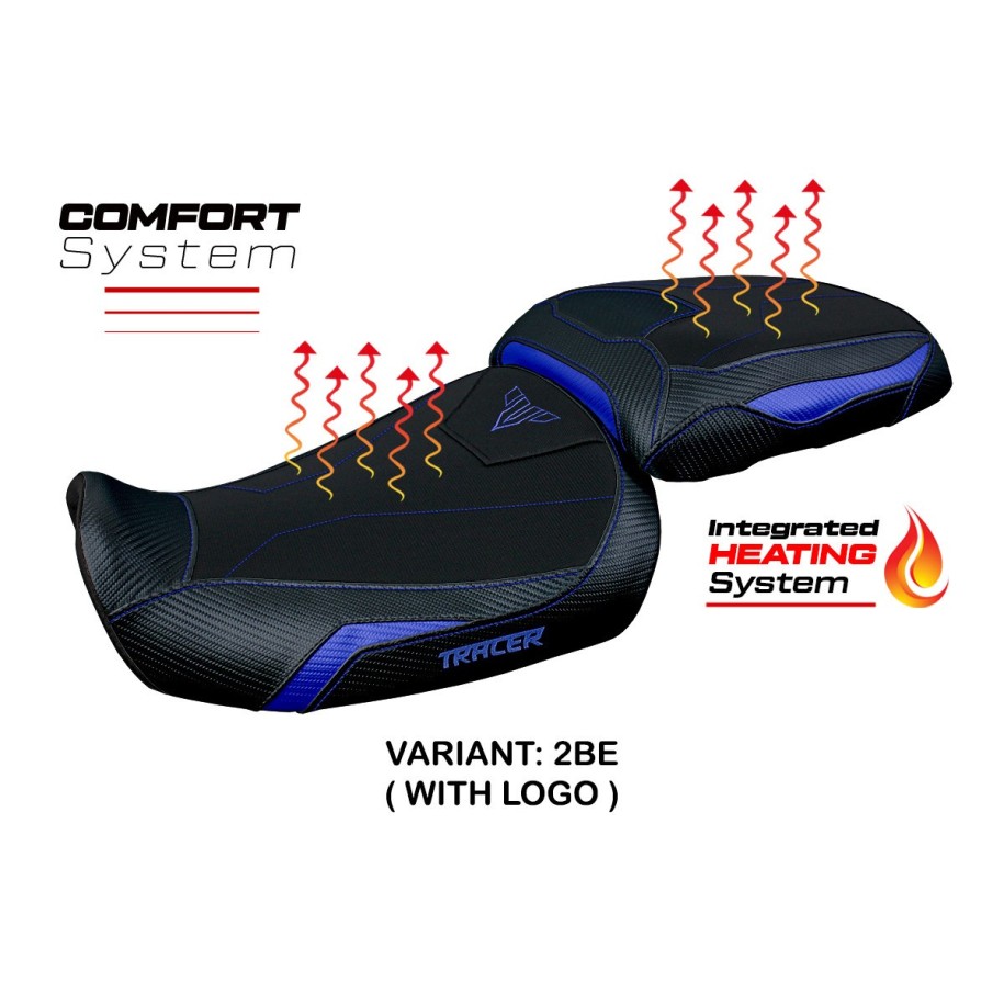RIVESTIMENTO SELLA TPZ  HEATING COMFORT SYSTEM CON LOGO  YAMAHA TRACER 9 / 9 GT 2021/2024