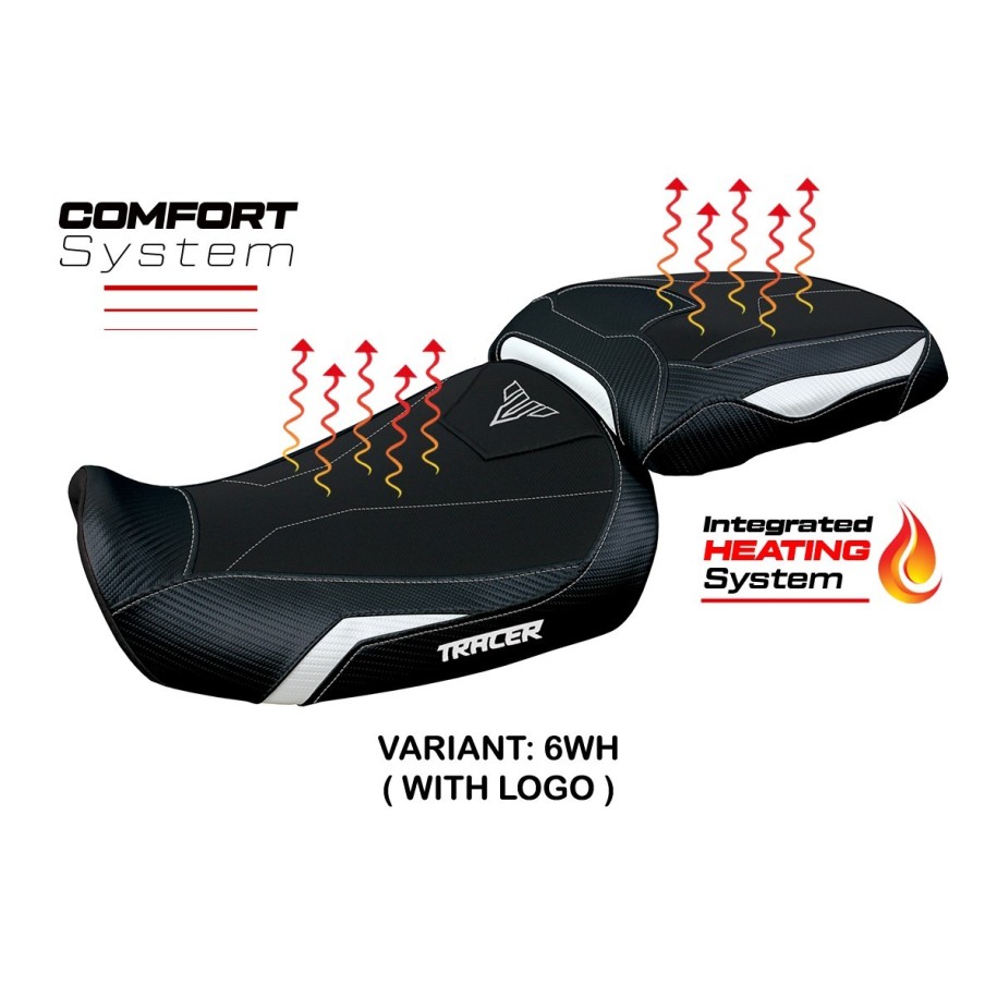 RIVESTIMENTO SELLA TPZ  HEATING COMFORT SYSTEM CON LOGO  YAMAHA TRACER 9 / 9 GT 2021/2024