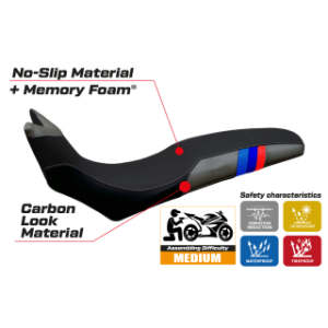 RIVESTIMENTO SELLA TPZ  COMFORT SYSTEM NO LOGO BMW F 700 GS / F 800 GS 2008/2018