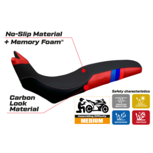 RIVESTIMENTO SELLA TPZ  COMFORT SYSTEM NO LOGO BMW F 700 GS / F 800 GS 2008/2018