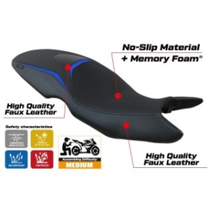 RIVESTIMENTO SELLA TPZ  COMFORT SYSTEM NO LOGO BMW F 800 GT 2012/2016