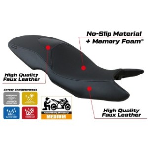 RIVESTIMENTO SELLA TPZ  COMFORT SYSTEM NO LOGO BMW F 800 GT 2012/2016