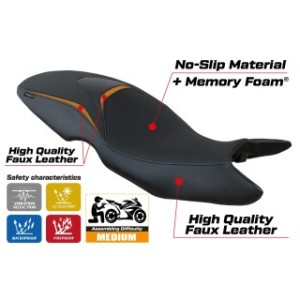 RIVESTIMENTO SELLA TPZ  COMFORT SYSTEM NO LOGO BMW F 800 R 2009/2020