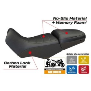 RIVESTIMENTO SELLA TPZ  COMFORT SYSTEM CON LOGO  BMW R 1100/1150 GS 1994/2003