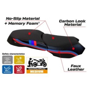 RIVESTIMENTO SELLA TPZ  COMFORT SYSTEM NO LOGO BMW R 1200 GS ADVENTURE 2013/2018