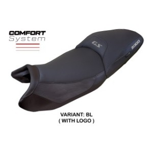 RIVESTIMENTO SELLA TPZ  COMFORT SYSTEM PER SELLA TOURING CON LOGO  BMW R 1300 GS 2023/2025 , NERO