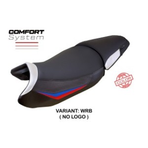 RIVESTIMENTO SELLA TPZ  COMFORT SYSTEM PER SELLA STANDARD NO LOGO BMW R 1300 GS 2023/2025 , BIANCO-ROSSO-BLU