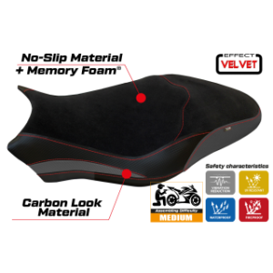 RIVESTIMENTO SELLA TPZ  COMFORT SYSTEM NO LOGO DUCATI MONSTER 821/1200 2017/2020