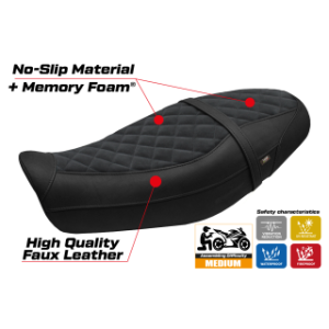 RIVESTIMENTO SELLA TPZ  COMFORT SYSTEM NO LOGO KAWASAKI Z 650 RS 2022/2025