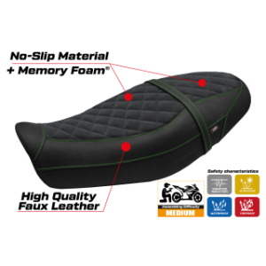 RIVESTIMENTO SELLA TPZ  COMFORT SYSTEM NO LOGO KAWASAKI Z 650 RS 2022/2025