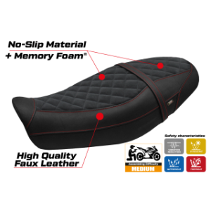 RIVESTIMENTO SELLA TPZ  COMFORT SYSTEM NO LOGO KAWASAKI Z 650 RS 2022/2025