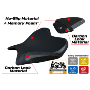 RIVESTIMENTO SELLA TPZ  COMFORT SYSTEM NO LOGO YAMAHA R7 2021/2025