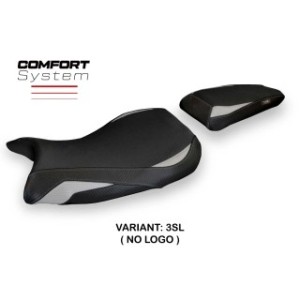 RIVESTIMENTO SELLA TPZ  COMFORT SYSTEM PER SELLA ORIGINAL NO LOGO BMW S 1000 R 2021/2024 , ARGENTO