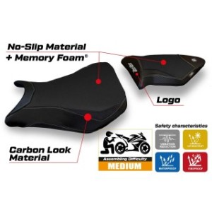RIVESTIMENTO SELLA TPZ  COMFORT SYSTEM CON LOGO  BMW S 1000 RR 2012/2014