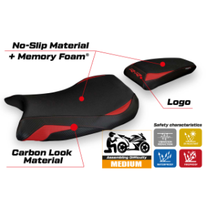 RIVESTIMENTO SELLA TPZ  COMFORT SYSTEM CON LOGO  BMW S 1000 RR 2019/2025 ORIGINAL